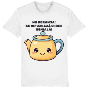 Tricou Bărbați „Nu deranja! Se infuzează o idee genială”