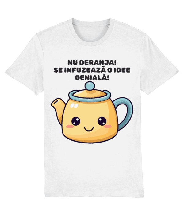 Tricou Bărbați „Nu deranja! Se infuzează o idee genială” - imagine 2