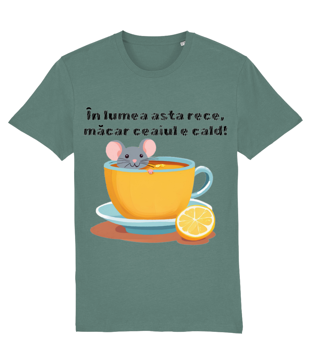 Tricou bărbați „În lumea asta rece, măcar ceaiul e cald” - imagine 7