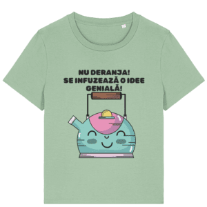 Tricou Damă „Nu deranja se infuzează o idee genială”