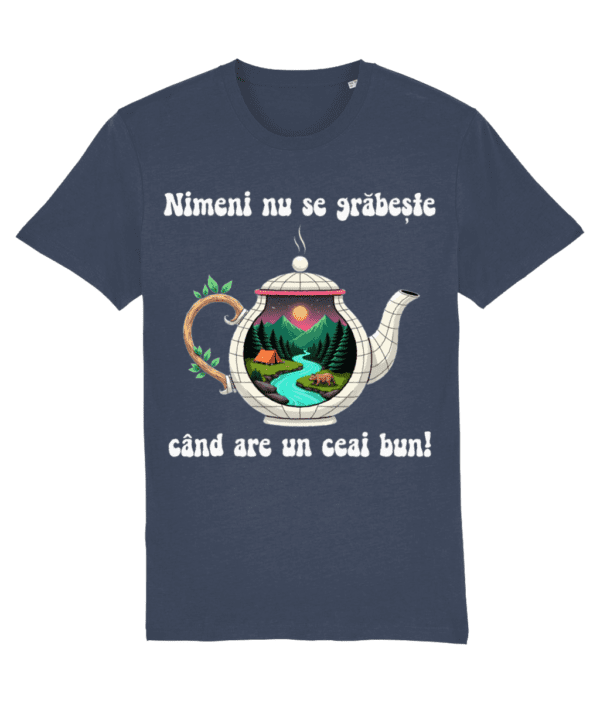 Tricou Bărbați „Nimeni nu se grăbește când are un ceai bun” - imagine 3
