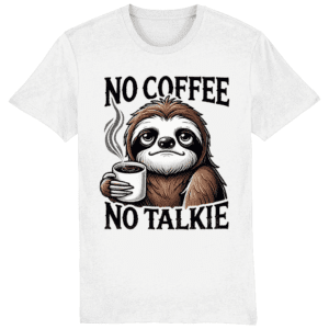 Tricou bărbați „No Coffee, No Talkie” – Confort și Atitudine