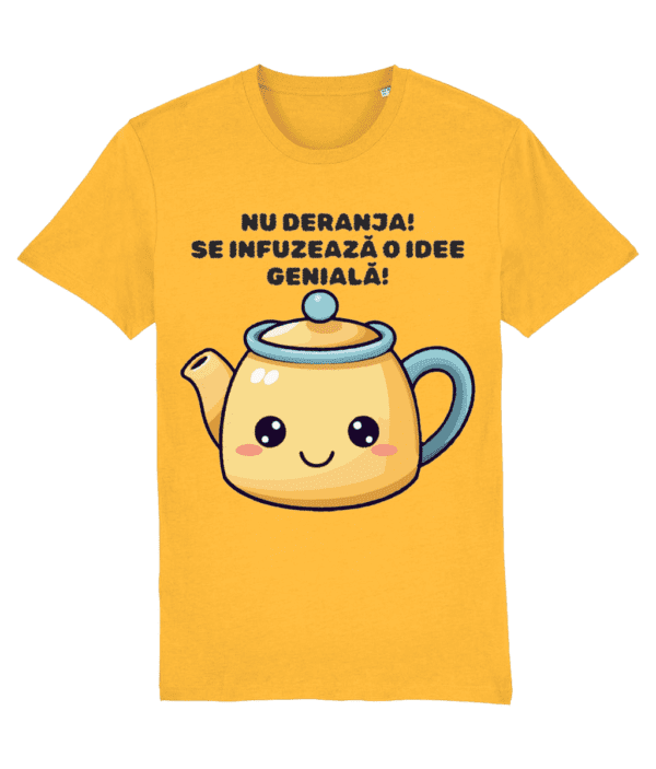 Tricou Bărbați „Nu deranja! Se infuzează o idee genială” - imagine 3