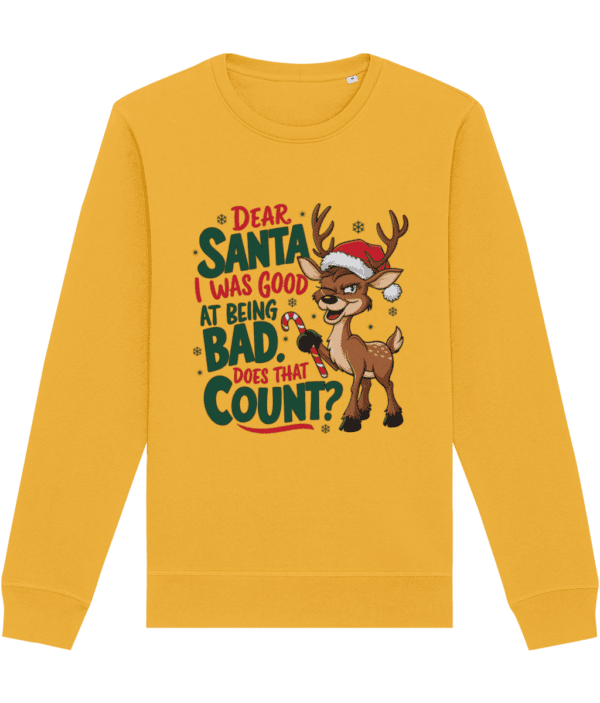 Bluza unisex "Dear Santa, I was good" - imagine 2