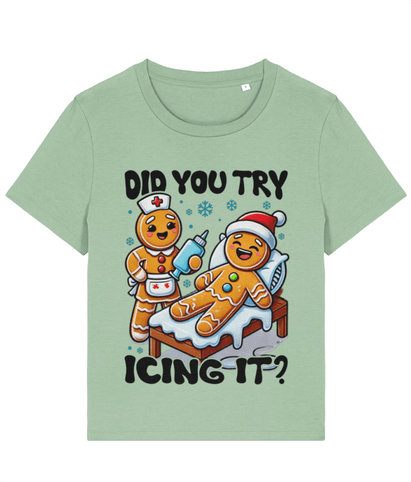 Tricou Damă „Did you try icing it?” - imagine 2