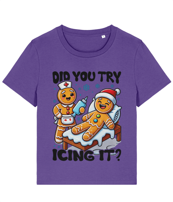 Tricou Damă „Did you try icing it?” - imagine 4