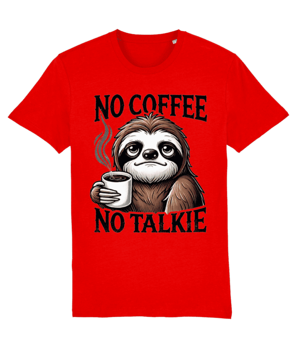 Tricou bărbați „No Coffee, No Talkie” – Confort și Atitudine - imagine 4