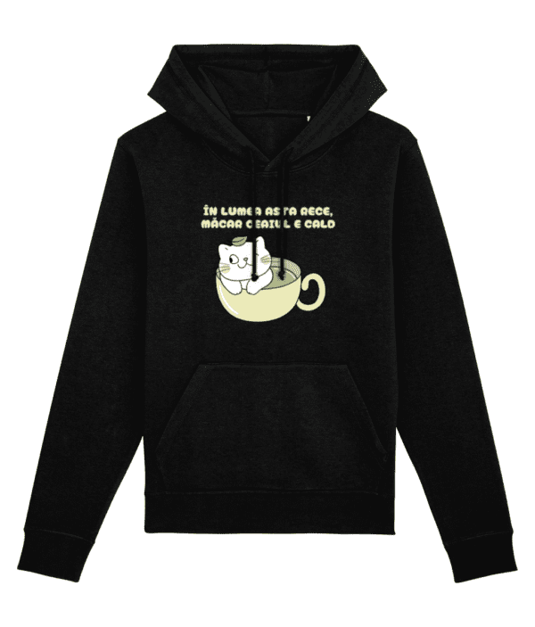 Hanorac Unisex „În lumea asta rece, măcar ceaiul e cald” - imagine 8