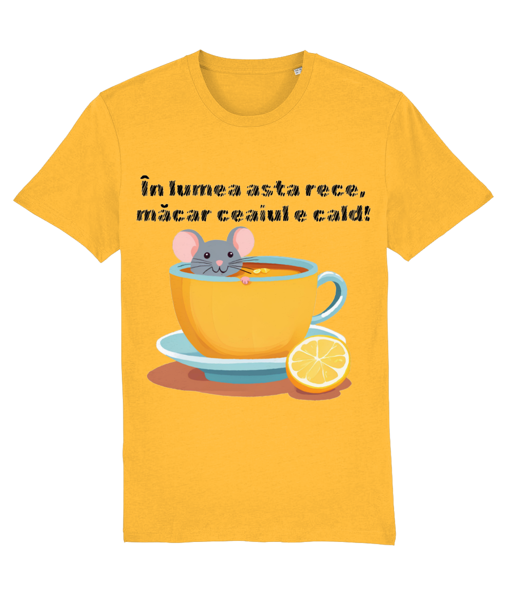 Tricou bărbați „În lumea asta rece, măcar ceaiul e cald” - imagine 2