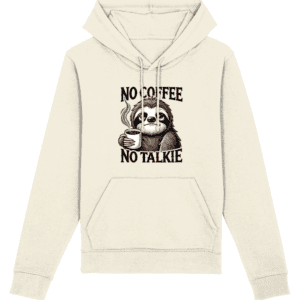 Hanorac unisex „No Coffee, No Talkie”