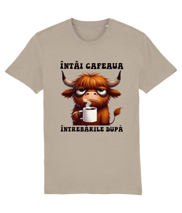 Tricou Bărbați „Întâi Cafeaua, Întrebările După” - imagine 10