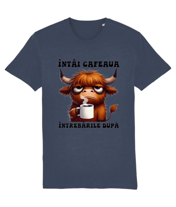 Tricou Bărbați „Întâi Cafeaua, Întrebările După” - imagine 8
