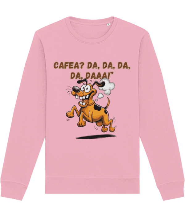 Bluză unisex „Cafea? Da, da, da, da, daaa!” - imagine 5