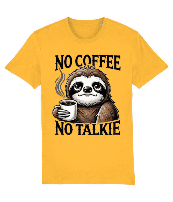 Tricou bărbați „No Coffee, No Talkie” – Confort și Atitudine - imagine 3