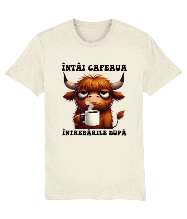 Tricou Bărbați „Întâi Cafeaua, Întrebările După” - imagine 6