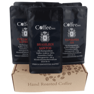 Set de Degustare de 6 Tipuri de Cafea Arabica