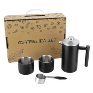 Set Cadou Cafe și Ceai cu Stil Black V60