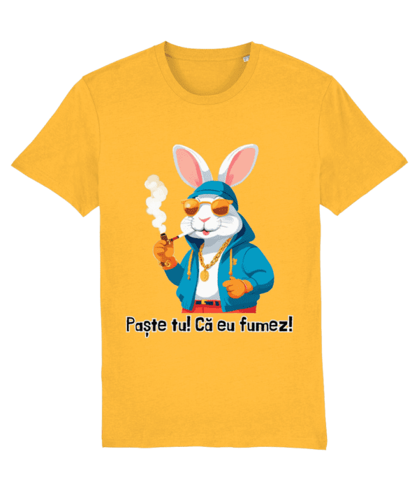 Tricou bărbați „Paște tu! Că eu fumez!” - imagine 3
