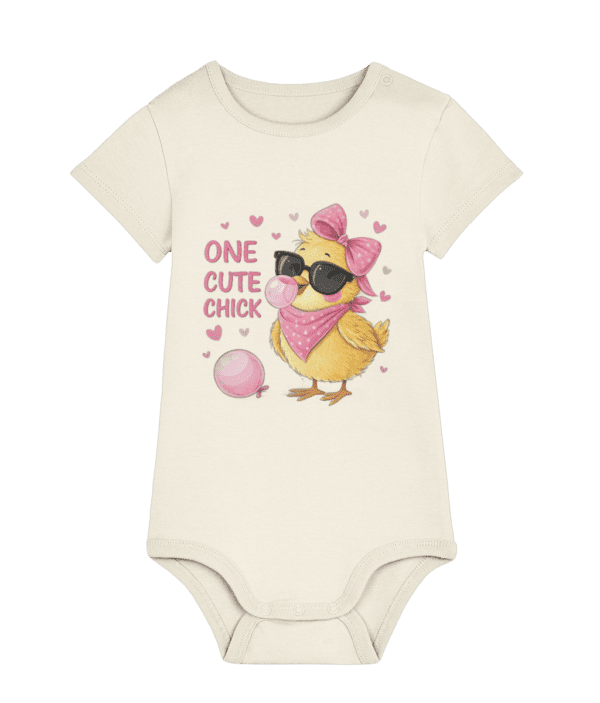 Body bebeluși „One cute chick” - imagine 3