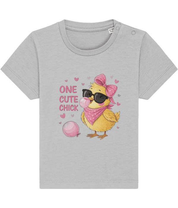 Tricou bebeluși „One cute chick” - imagine 4