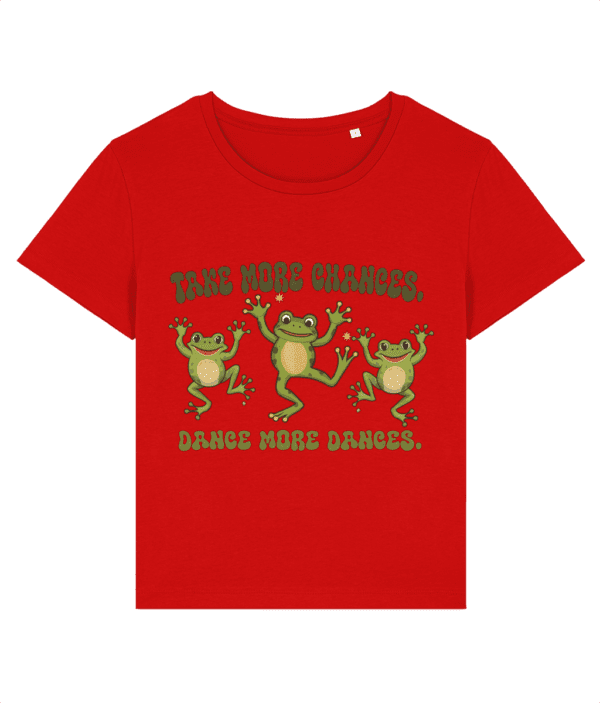 Tricou damă „Dance more dances. Take more chances” - imagine 4