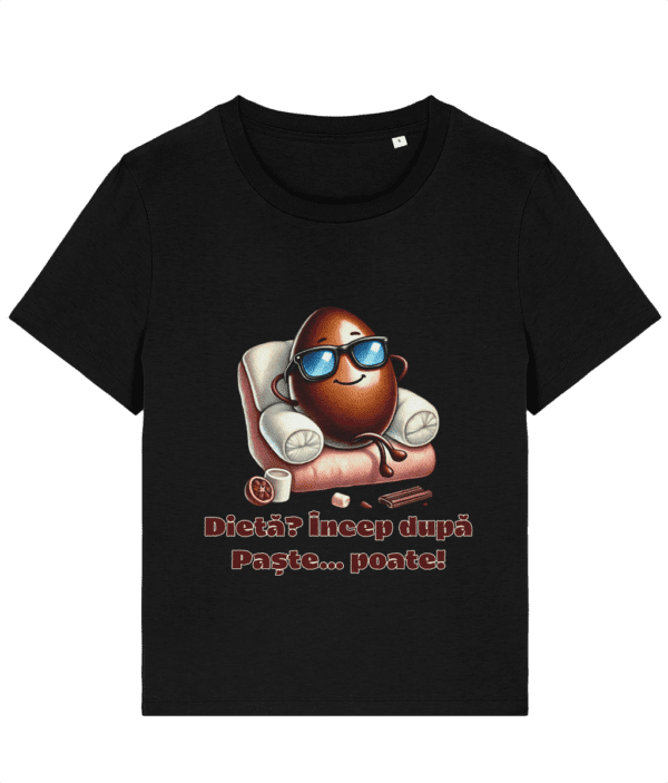 Tricou damă „Dietă? Încep după Paște... poate!” - imagine 8