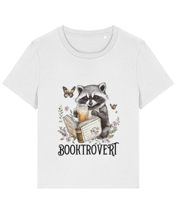 Tricou femei pentru iubitoarele de carti si lectura booktrovert cadou personalizat