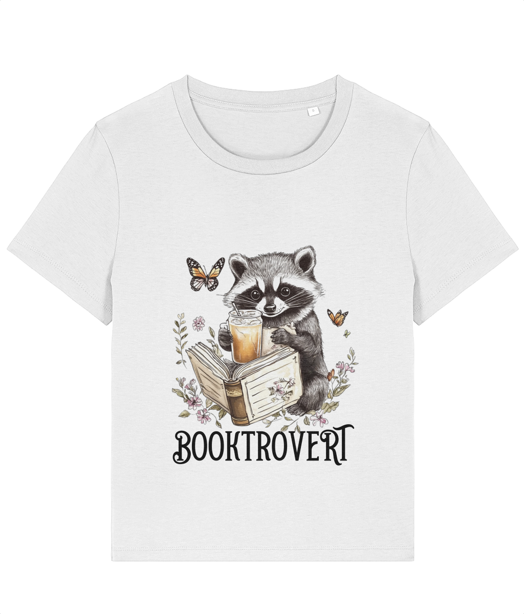 Tricou femei pentru iubitoarele de carti si lectura booktrovert cadou personalizat