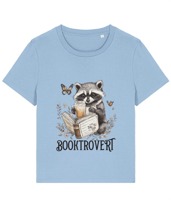 Tricou damă „Booktrovert” - pentru iubitoarele de cărți și lectură - imagine 7