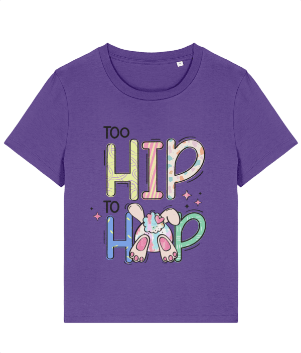 Tricou damă „Too hip to hop” - imagine 3