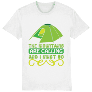Tricou bărbați „The mountains are calling and I must go”