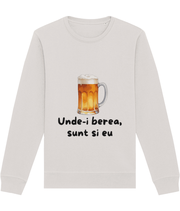 Bluză unisex „Unde-i berea sunt și eu” - imagine 2