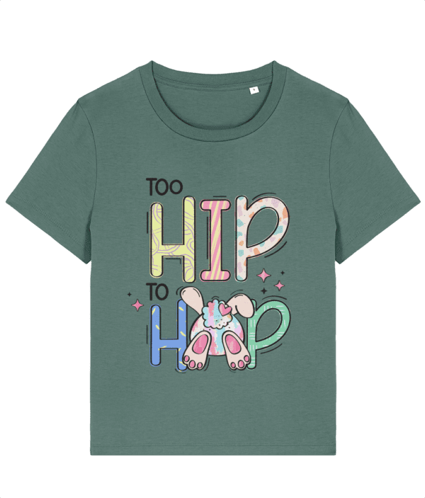 Tricou damă „Too hip to hop” - imagine 5