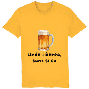 Tricou bărbați „Unde-i berea sunt și eu”