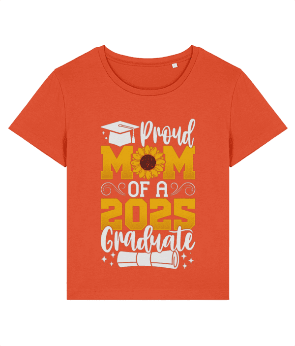 Tricou damă „Proud mom of a 2025 graduate” - imagine 5
