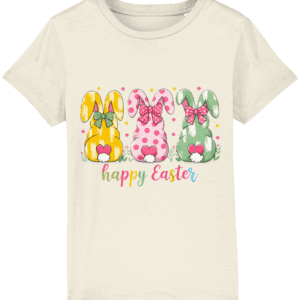 Tricou copii „Happy Easter 3 Little Rabbits”