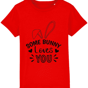 Tricou copii „Somebunny loves you”