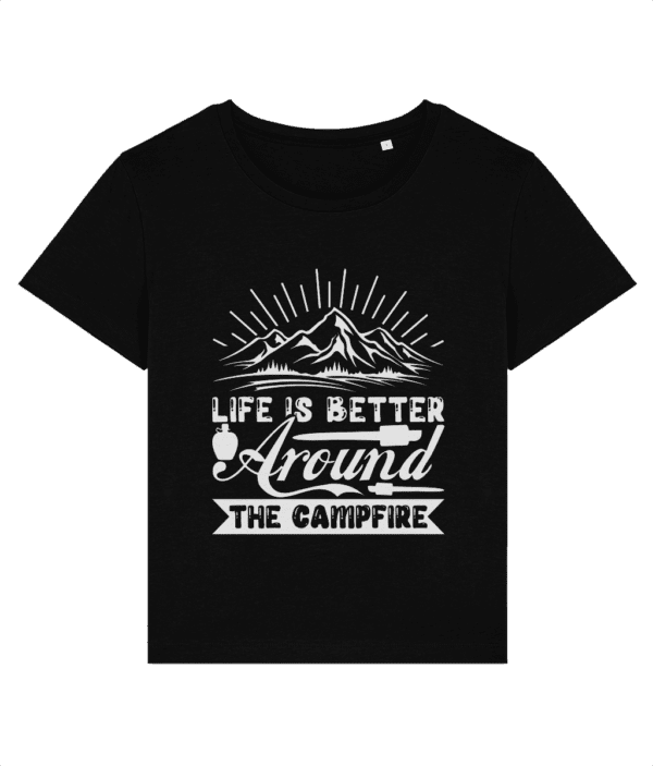 Tricou damă „Life is better around the campfire” - imagine 7
