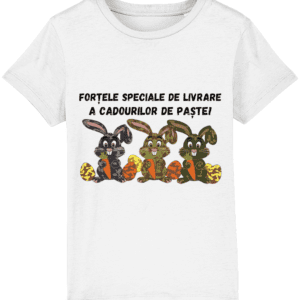 Tricou copii „Forțele speciale de livrare a cadourilor de Paște”