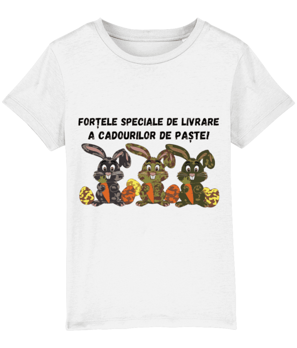 Tricou copii Fortele speciale de livrare a cadourilor de Paste cadou personalizat amuzant