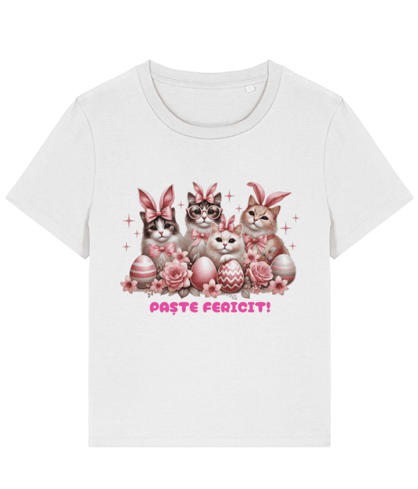 Tricou damă „Paște fericit de la pisici” - imagine 3