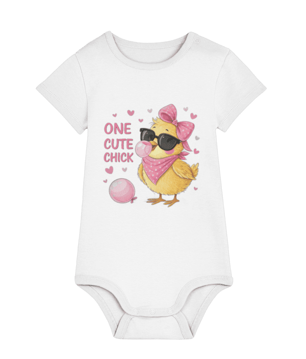 Body bebeluși „One cute chick” - imagine 2