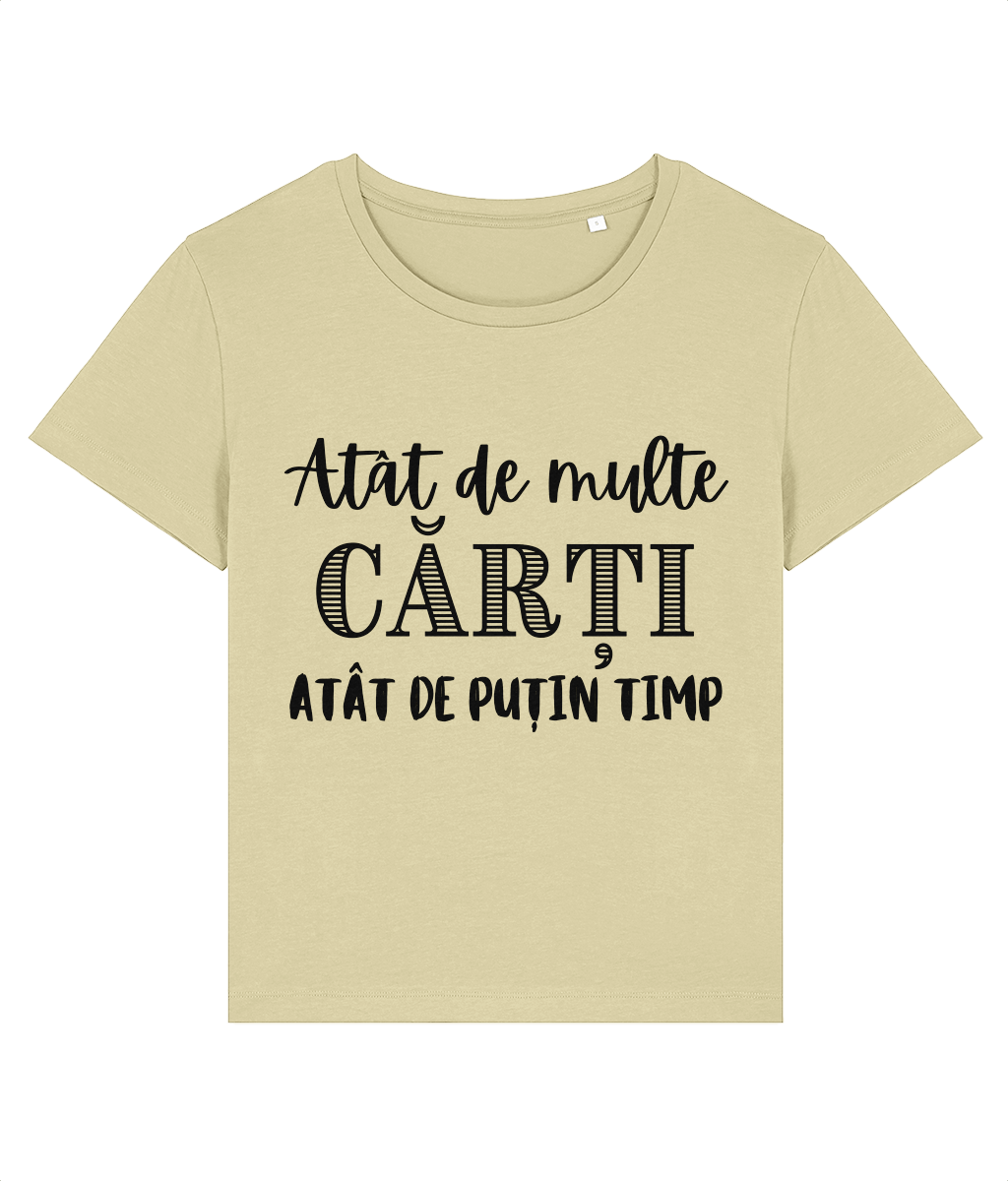 Tricou femei cadou personalizat pentru iubitoare de carti si lectura