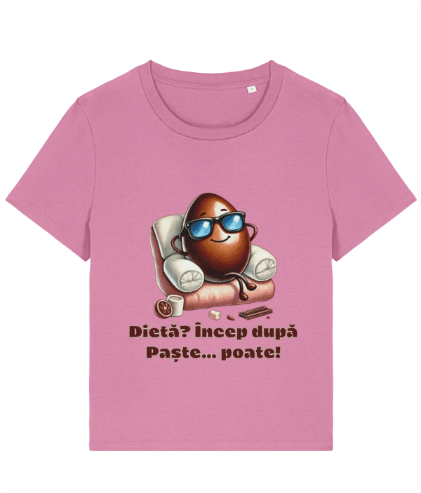 Tricou damă „Dietă? Încep după Paște... poate!” - imagine 6