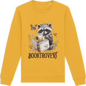 Bluză unisex „Booktrovert” pentru Iubitorii de Cărți