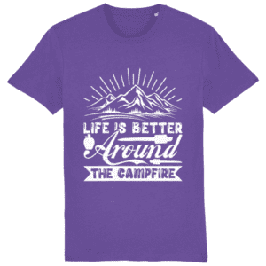 Tricou bărbați „Life is better around the campfire”