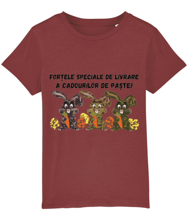 Tricou copii „Forțele speciale de livrare a cadourilor de Paște” - imagine 12