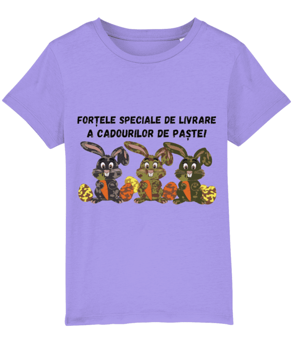 Tricou copii „Forțele speciale de livrare a cadourilor de Paște” - imagine 6