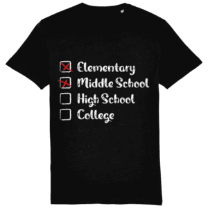 Tricou „Middle school checked”