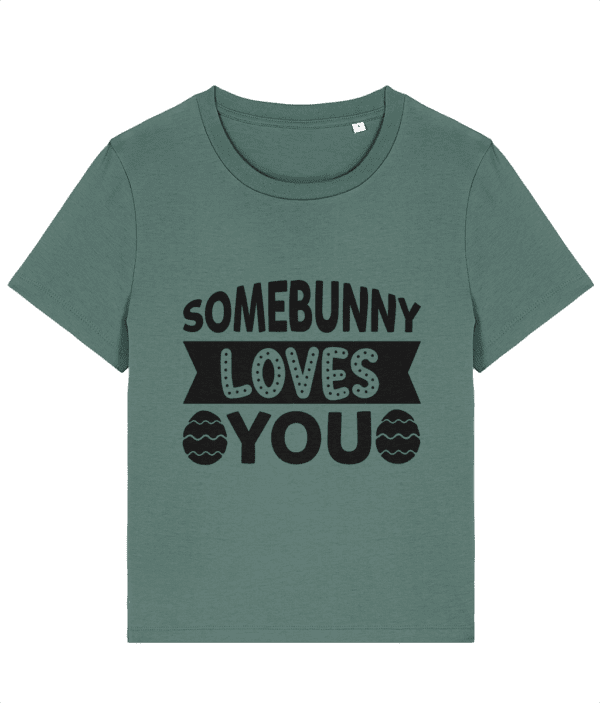 Tricou damă „Somebunny loves you” - imagine 6